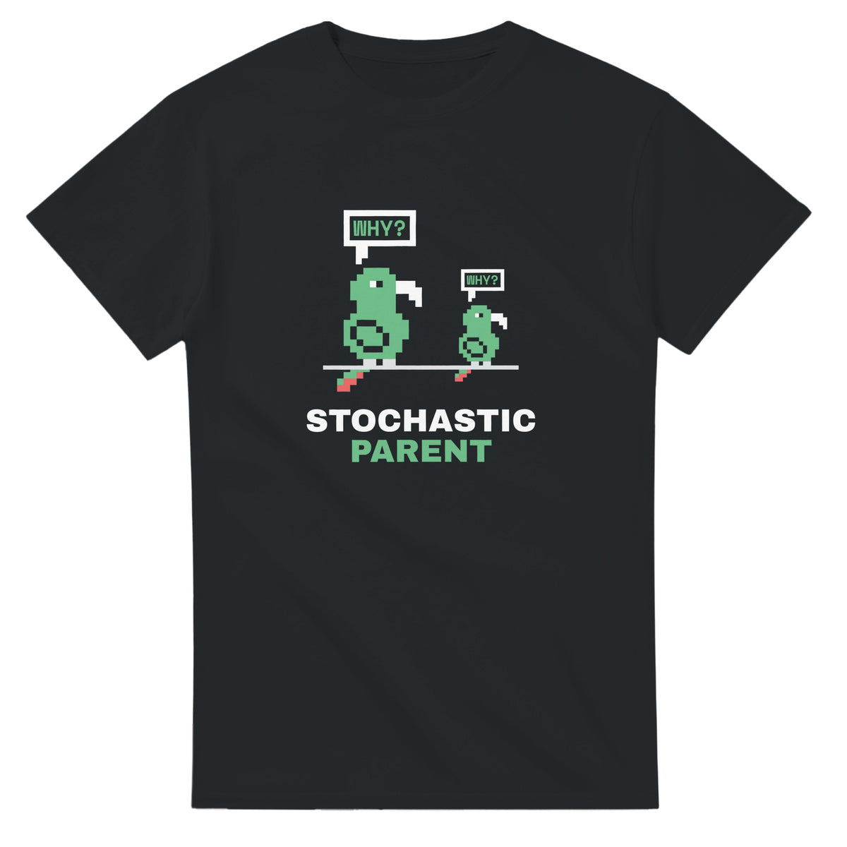 Stochastic Parent tee, black