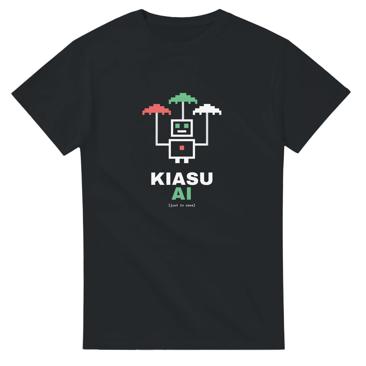 Kiasu AI tee, black